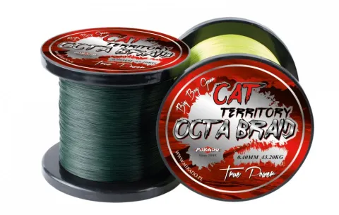 Mikado Cat Territory Octa Braid 0.60 Green 600m