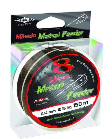 Mikado Octa Method Feeder 0.14 150m Brown