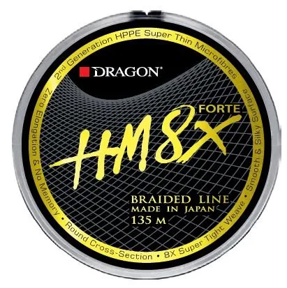 Dragon Hm8x Forte 135 m 0.12mm Pomarańcz.Fluo