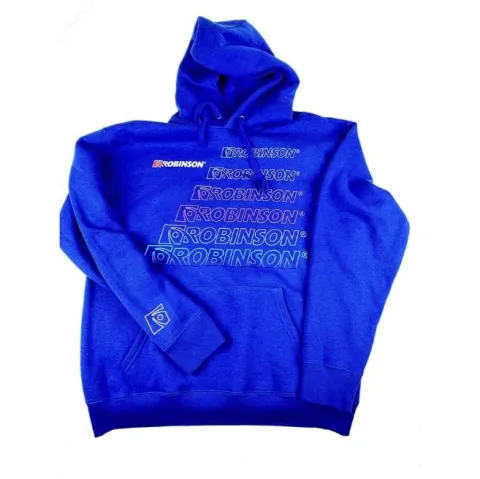 Bluza bawełniana z kapturem blue rozm. XL