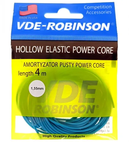 Amortyzator latexowy VDE-Robinson 800%, pusty, 1,55mm, 4m niebieski