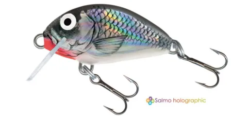 Salmo Tiny Holographic Grey Shiner Fl 3cm