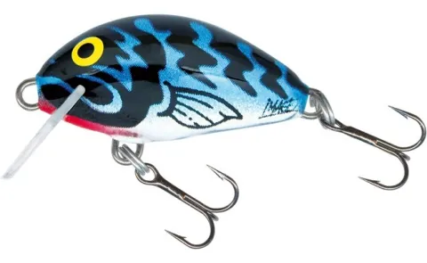 Salmo Tiny Silver Blue Tiger Fl 3cm