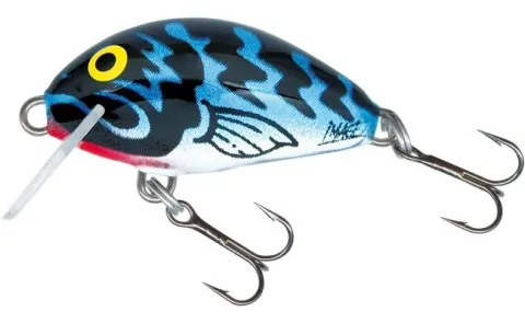 Salmo Tiny Silver Blue Tiger Sink 3cm