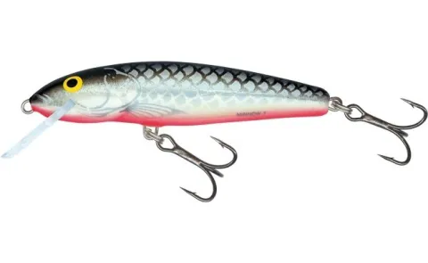 Salmo Minnow Grey Silver Sink 7cm