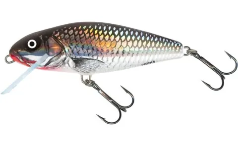 Salmo Perch Holo Grey Shiner Fl Sdr 8cm