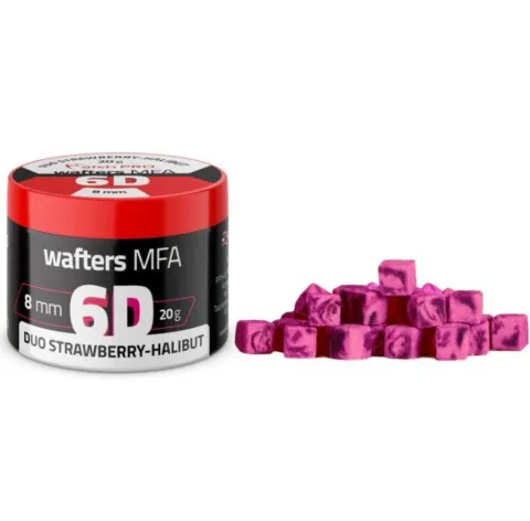 6D WAFTERS MFA DUO STRAW-HALIB 8x8mm 20g