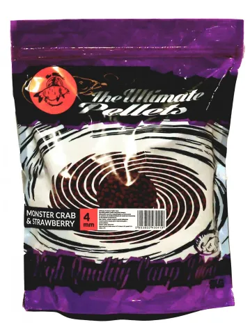 Top Range Pellet Monster Crab Strawberry 4 Mm 1kg