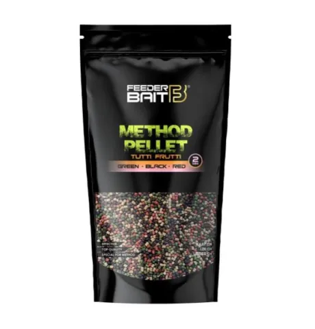 Pellet 2mm - Tutti Frutti - Green & Black & Red