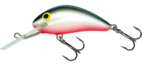 Salmo Hornet Grey Silver Fl 4cm