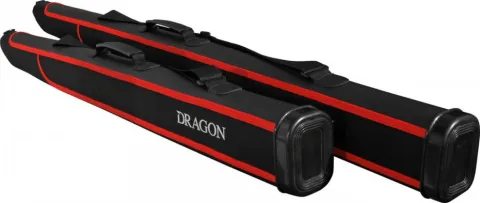 Dragon Pokrowiec na wędki z PCV 1.20m Czarno-Czerwony