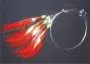 Mistrall Przywieszka 40 3/0 0.60mm Red BM-5002906
