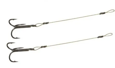 WIRE LEAD.1x19 BROWN 15KG/10,5CM TREB 2P