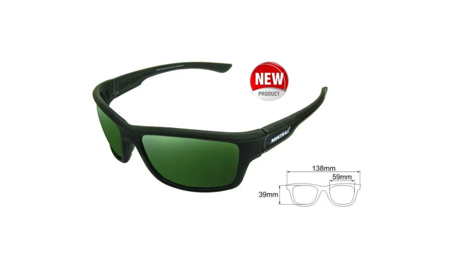 OKULARY  BLACK RABBER GREEN