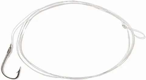 Mustad Ultra Point Wide Gape Power 60005np-Ni Z Przyponem 50cm Rozm.12/0.14mm