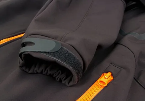 Fox Black Orange Shofshell Jacket L — zdjęcie 5