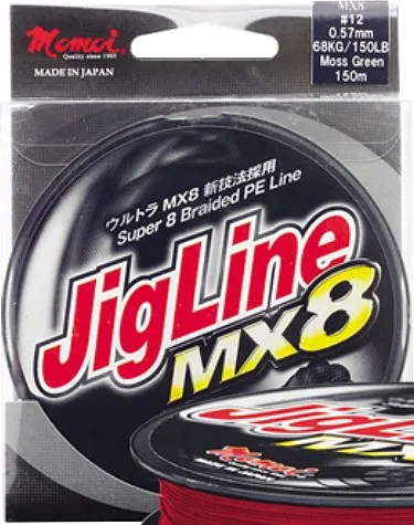 Dragon Momoi Jigline Mx8 150m 0.16mm Czerwona