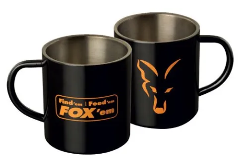 Fox Stainless Black XL 400ml Mug FFF