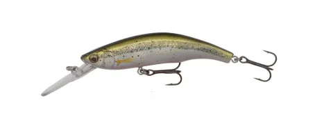 3D Minnow Diver 9.5cm F Ghost Silver