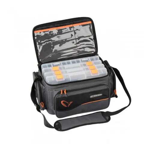 Savage Gear System Box Bag S 3 Boxes & PP Bags — zdjęcie 3