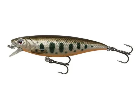 SG 3D Twitch Minnow 8cm 8,5g SS Olive Smolt
