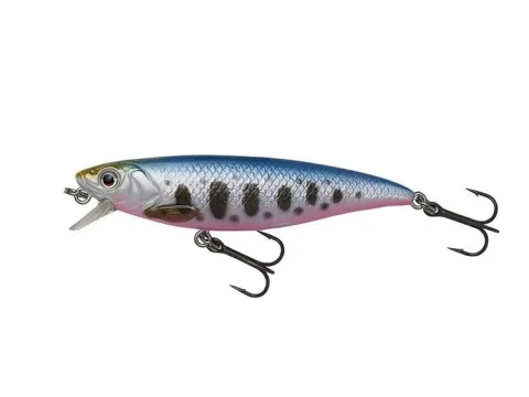 3D Twitch Minnow 8cm 8,5g SS Blue Pink Smolt