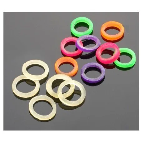 Gumki Do Pelletu - Color Mix 8mm 50szt