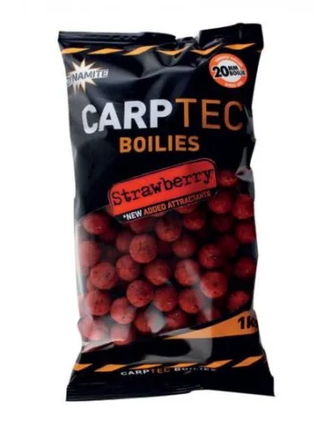 Dynamite Baits Carptec strawberry 1kg 20mm