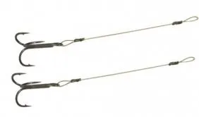 WIRE LEAD.1X19 BROWN 8KG/5CM TREB 2P