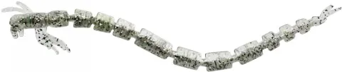 BloodTeez Worm 5,5cm 0,5g Sparkling Grey 10pcs