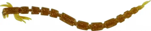 BloodTeez Worm 7,5cm 1g Motoroil Gold 8pcs