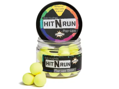 Dynamite Baits Hit n run pop-up yellow 15mm
