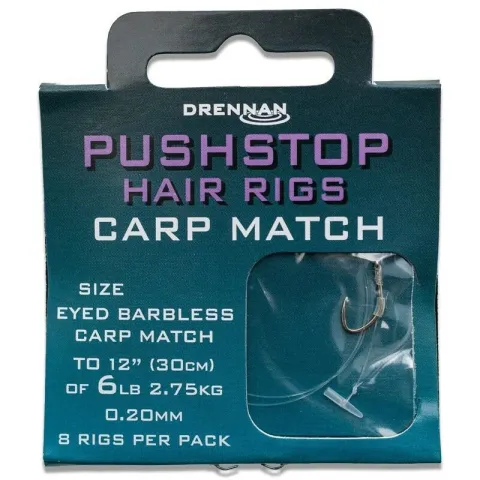 Pushstop H'rig Carp Match Przypon Nr 16 8 szt.