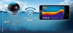 Echosonda Jaxon Mobile Sonar AK-EC301 na smartfona — zdjęcie 2