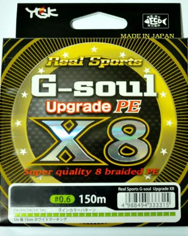 Plecionka YGK G-Soul X8 0.6 14lb 150m lime green — zdjęcie 2
