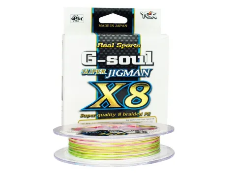 Plecionka YGK SOUL SUPER JIGMAN 0.6 14lb 200m multicolor