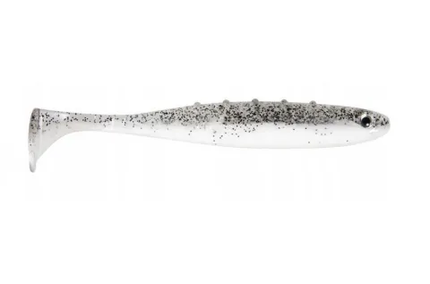 Aggressor Pro - Black Pepper 8.5cm 3szt White Clear Glitter