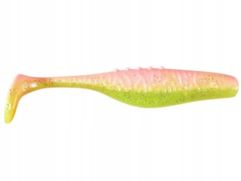 Mamba Ii Pro - Zander Freak 10cm 3szt Chartreuse/Pink Silver