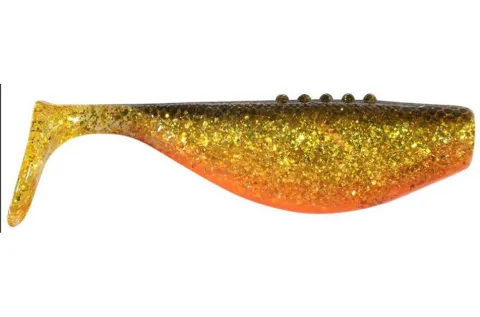 Fatty - Golden Storm 10cm 3szt Clear/Black Gold Orange