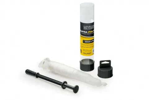 Siatka rozpuszczalna PVA nawleczona na tube 22 mm 7 m