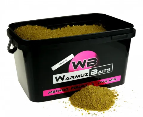 Warmuz Baits Method Feeder Pva Mix Ananas 3kg