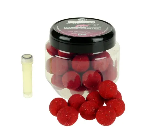 Warmuz Baits Truskawka Krem 20mm 250ml + Dopalacz