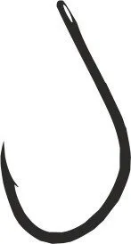 K1 NR.08 CARP HOOK BLACK NIC.HAYABUSA