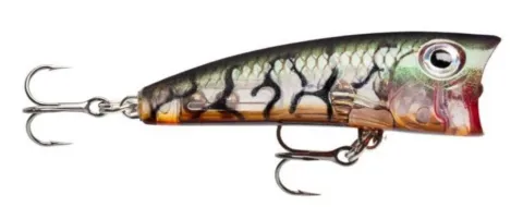 Rapala Ultra Light Pop Glass Lucent Tiger Uv 4cm 3g