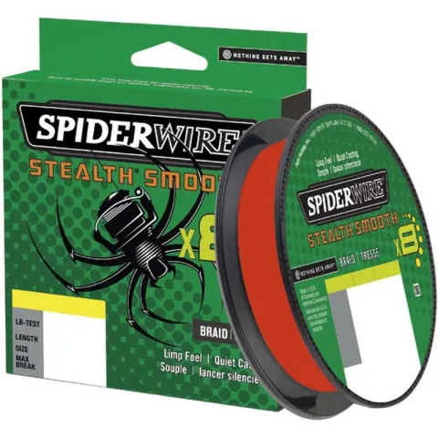 Plecionka Spiderwire Stealth Smooth x8 0.15MM 300M 16.5KG CRED