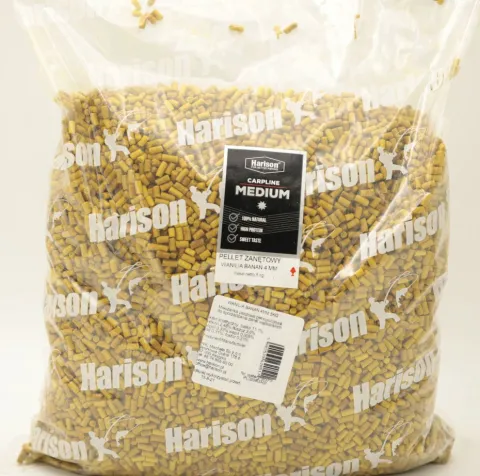 Harison Pellet Zanętowy 4mm Wanilia Banan 5kg