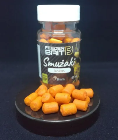 Kulki pływające Feeder Bait Smużaki Kokos 8mm
