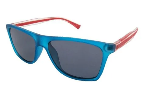 OKULARY BLUE-RED GREY