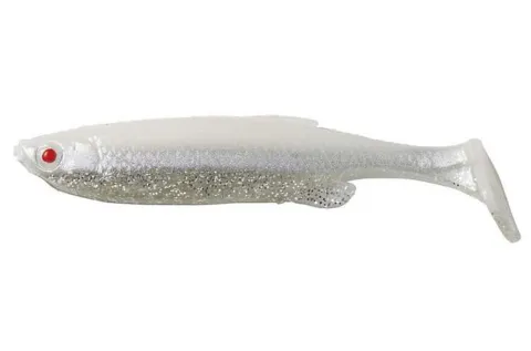 Fat Minnow T-Tail 13cm  White Silver
