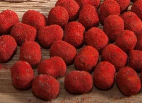 Durus dumbells pop up Red Halibut 15mm 200ml